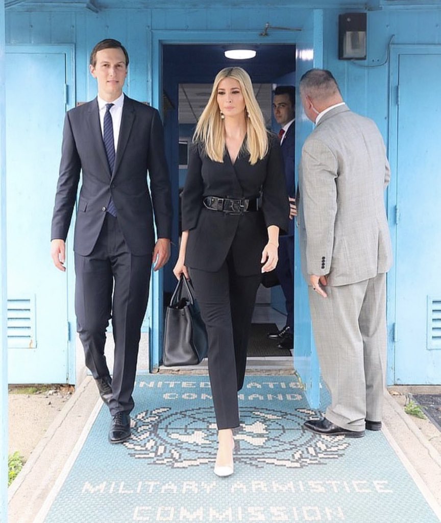 이방카와 쿠슈너 백악관 보좌관