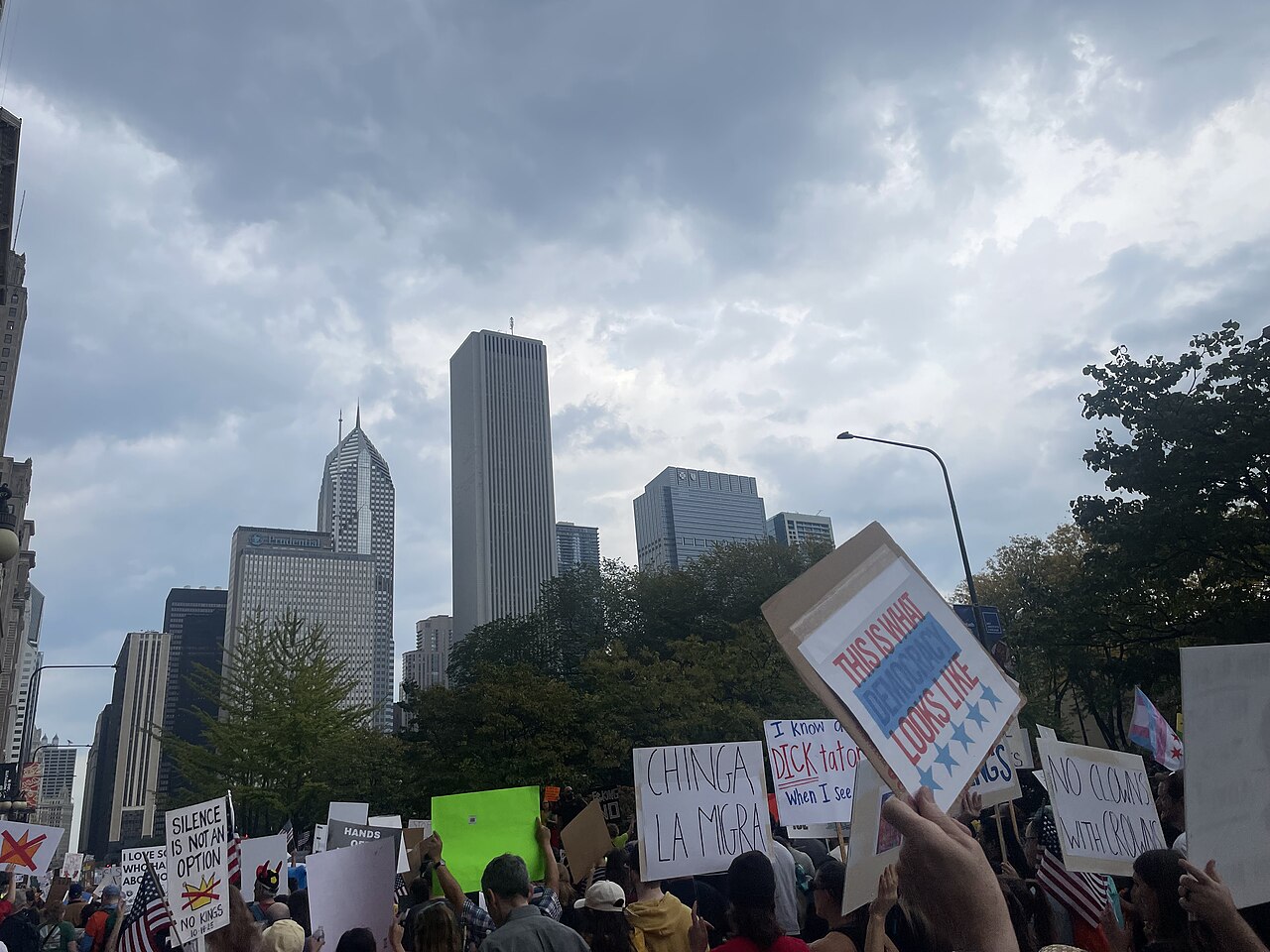 노킹스 시위 미국 전역