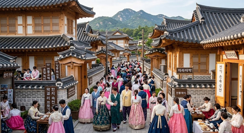 전주한옥마을 한복 체험